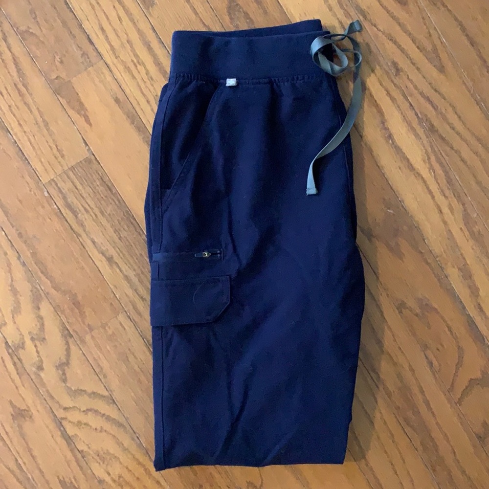 Figs navy blue scrub bottoms